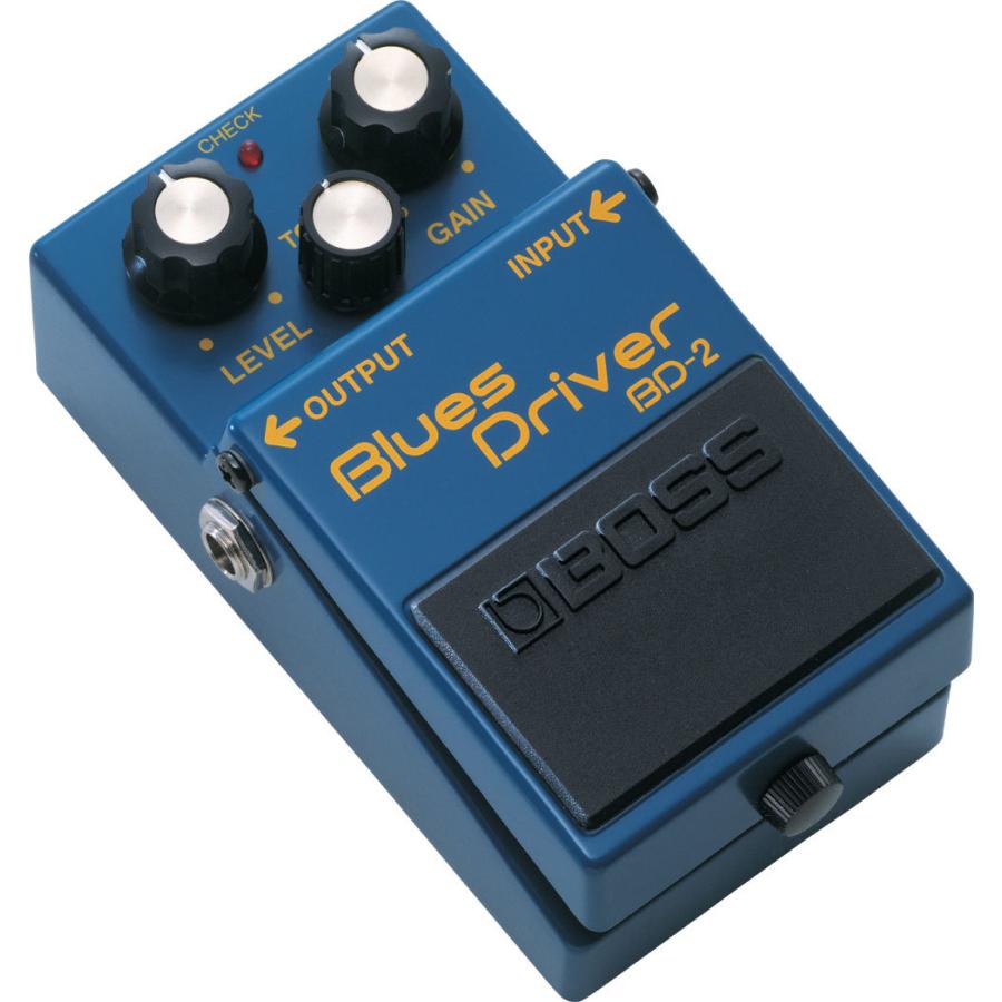 BOSS   BD-2 Blues Driver スターターセット -アルカリ9V電池、3.5mギターケーブル、パッチケーブル-(YRK)