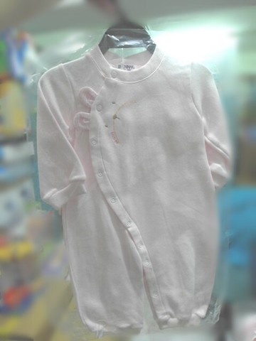 【嬰幼兒服裝】COTTON USA 美國棉 兔子圖案連身裝