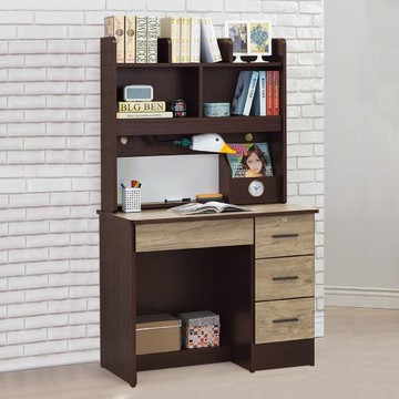 Boden-伊亞3尺書桌(上座+下座)