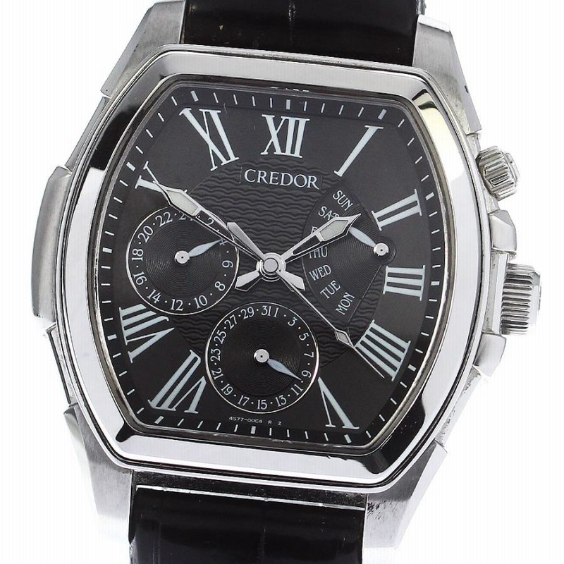 SEIKO】セイコー クレドール パシフィーク クロノグラフ 4S77
