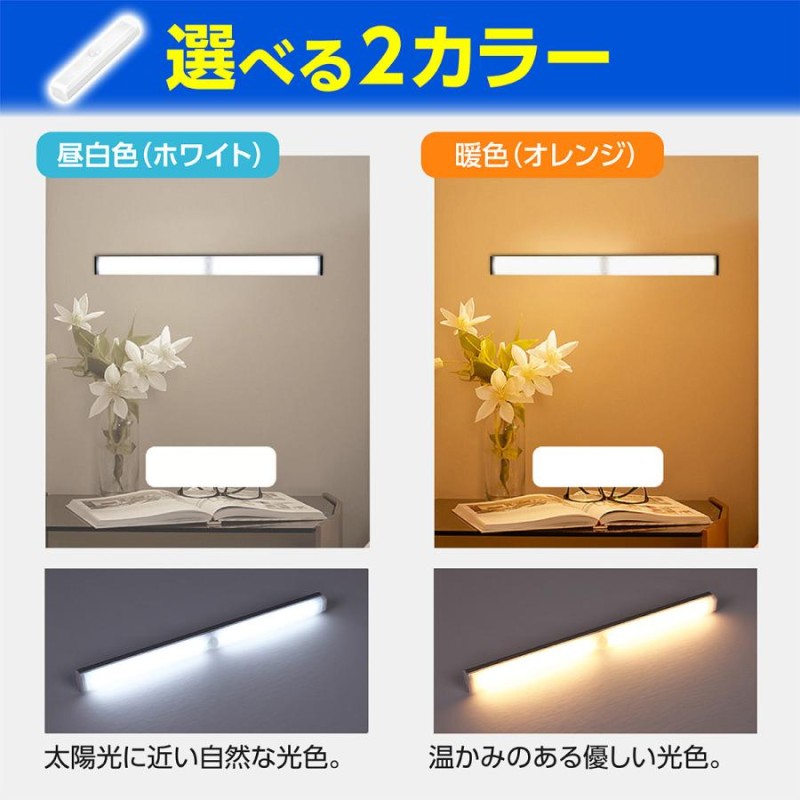 センサーライト 人感センサーライト 室内 電池式 USB充電式 屋内 LED 玄関 ナイトライト 災害グッズ | LINEブランドカタログ