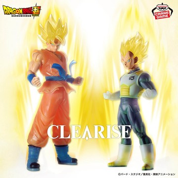 🌀日版客🌀 金證 七龍珠 CLEARISE 超級賽亞人 孫悟空 貝吉塔 達爾 日版 七龍珠超 景品 公仔