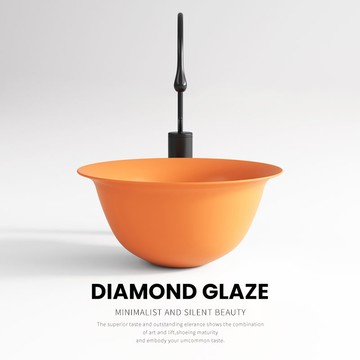 免運 洗臉盆 加深創意臺上盆洗手間洗漱臺盆陶瓷洗手盆單盆陽臺圓形臺上洗臉盆SSS43公司貨