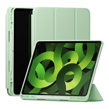 智慧型筆槽平板保護殼  1個  iPad Air 7(M3)/Air 6(M2)代(11吋)/Air 5/Air 4代(10.9吋)  Avocado Green