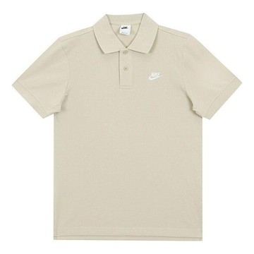 S.G NIKE SPORTSWEAR CJ4457-206 米白色 POLO衫 短袖 運動 休閒 男款