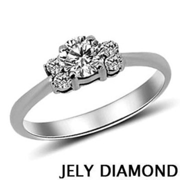 JELY 綺幻魅力0.30克拉H&A八心八箭頂級完美車工鑽戒