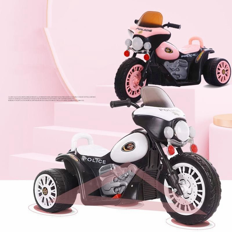 夏セール開催中 電動乗用バイク ポリスバイク 乗用玩具 三輪車 キッズバイク 誕生日プレゼント