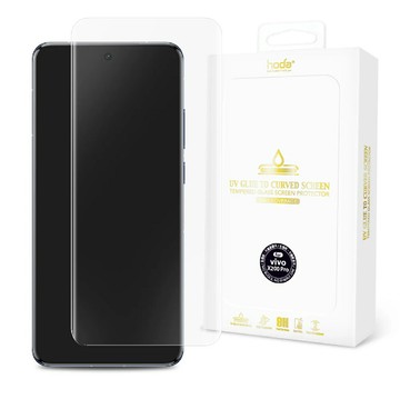 HODA 3D 9H 亮面 玻璃貼 保護貼 螢幕貼 抗刮 耐衝擊 UV膠 全貼合 適 vivo X200 pro【APP下單享 6%】