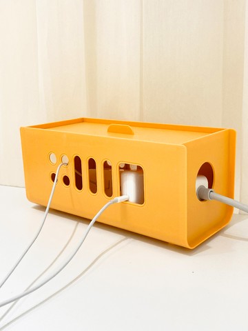 延長線電線收納整理盒