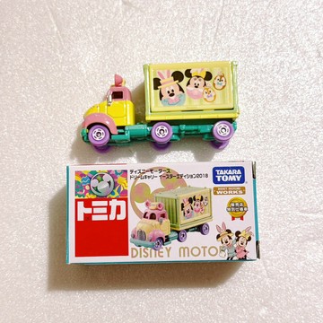 真愛日本 迪士尼 米奇 夢幻車 TOMY特仕車 復活節 貨櫃車 TOMICA TAKARATOMY 玩具車