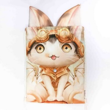 三花貓防水束口後背包  束口袋 文青背包袋 hb01