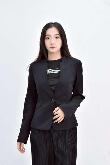 (S) g2000 西裝長袖黑色外套