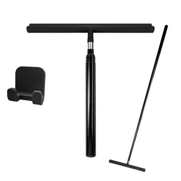 硅膠玻璃刮水器可拆卸可伸縮家用玻璃刮刀清潔衛生間浴室窗戶地板