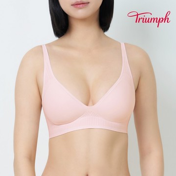 黛安芬-輕身自在 無鋼圈內衣 M-EL 柔霧粉｜E004244 CQ