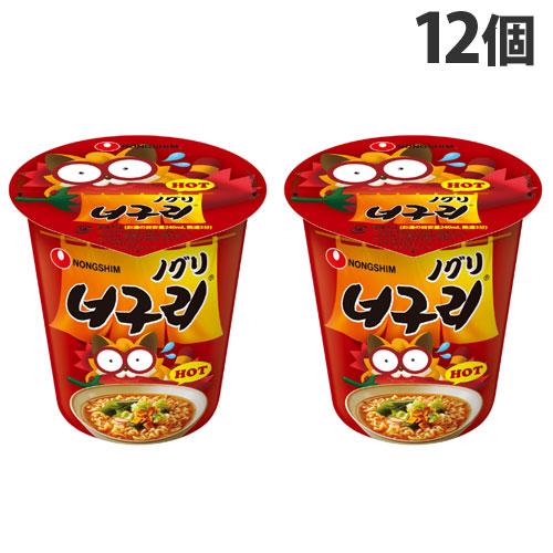 農心ジャパン ノグリラーメン カップ 62g×12個 インスタント カップ麺 カップラーメン ラーメン 辛麺