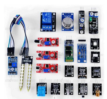 20種傳感器套件 電子模塊傳感器 機器人智能小車套件