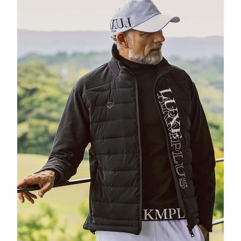 LUXEAKMPLUS タートルネックセーター 黒 LUXEAKMPLUS リュクスエイケイ