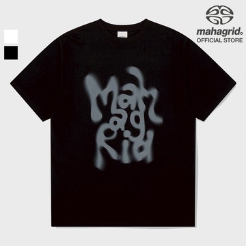 [MAHAGRID] 塗鴉迷離 T 恤_Unisex_Korean styleGRAFFITI BLUR TEE