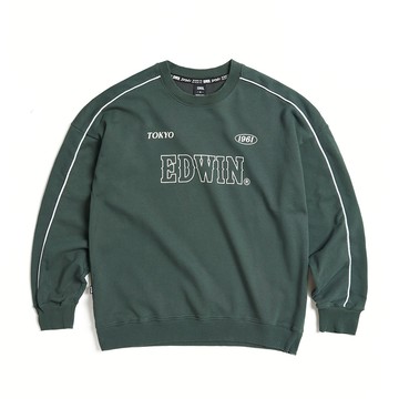 EDWIN｜男裝｜剪接寬版長袖T恤