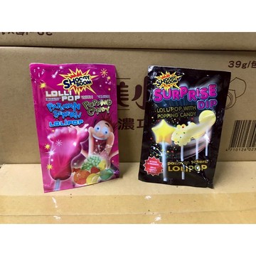 ~省錢一哥~賀客思 大腳ㄚ造型跳跳糖 草莓風味 驚奇跳跳糖 水果風味 12g 糖果