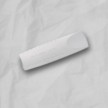 Faber-Castell 2001握得住粗型安全筆套橡皮擦-5入