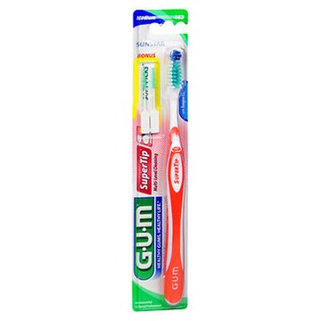 Gum Super Tip Toothbrush Medium  Regular 1 Each by Gum