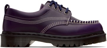 Dr. Martens 紫色 Orleans Leather Lowell 德比鞋