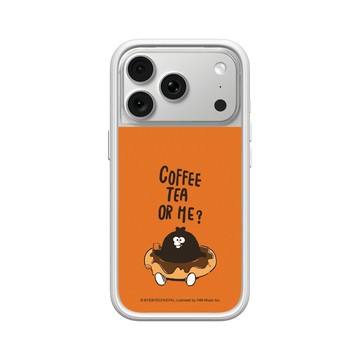 iPhone 18 Pro Mod NX -邊框背蓋組合 (相機按鈕) 白 - 奧樂雞 Ology - 奧樂雞甜甜圈