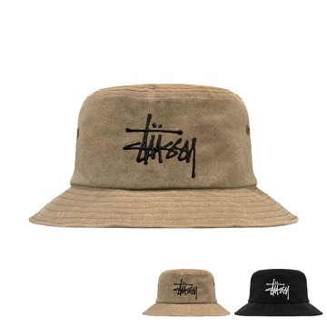 STUSSY 大標 漁夫帽 BIG LOGO CANVAS BUCKET HAT 漁夫帽⫷ScrewCap⫸