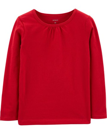 Kid Long-Sleeve Cotton Tee