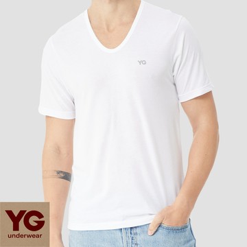 【YG】竹纖維抑菌排汗U領短袖-SY15224