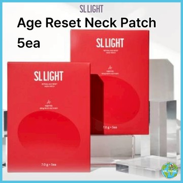 [SLLIGHT] Age Reset Neck Patch 5ea | 頸部撫紋貼 緊緻肌膚・彈力保養補膠原