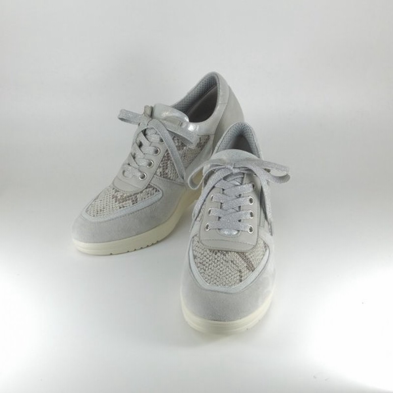 カジュアルモネ 靴 Casual Monet 靴 ホワイトスネーク レースアップ スニーカー レディース ウェッジソール 履きやすい靴 レディース オシャレな靴 通販 Lineポイント最大0 5 Get Lineショッピング