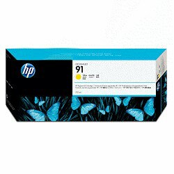 滿額現折180★【請先詢問貨況】HP No.91 755毫升 原廠黃色墨水匣 (C9469A) 適用 DesignJet Z6100