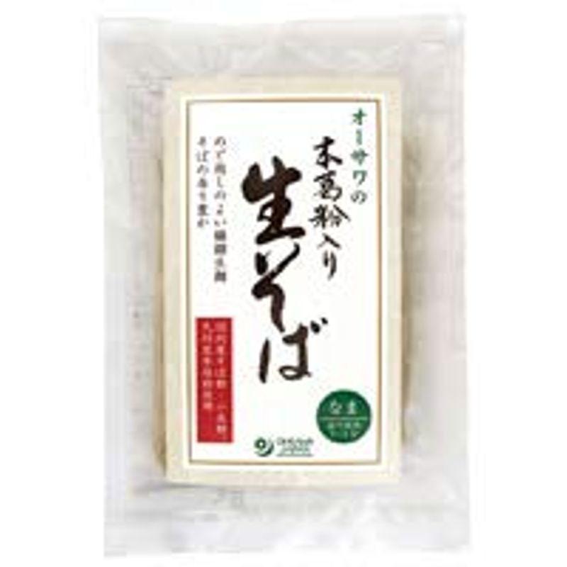 オーサワ オーサワの本葛粉入り生そば 200g(100g×2) 6袋