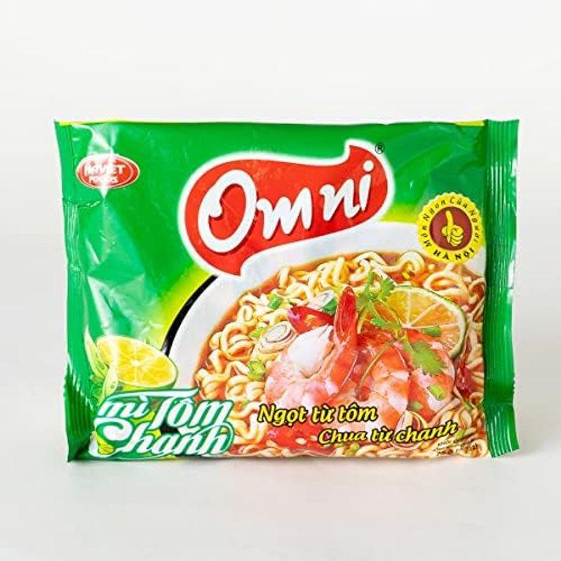 オムニラーメン(30袋) インスタントヌードル ベトナムラーメン ライム・パクチー味 omni HAVIET FOODS