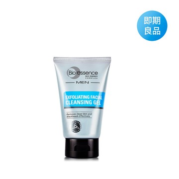 【即期良品】【Bio-essence 碧歐斯】男仕去角質煥膚潔面膠100g(效期至2026.04)