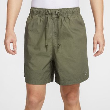 NIKE 短褲 男 運動褲 AS M NK CLUB FLOW WASH SHORT 綠 HJ1947-222(3L6249)