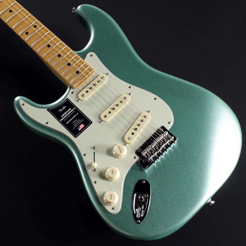 Fender USA American Professional II Stratocaster Left-Hand (Mystic Surf Green Maple)