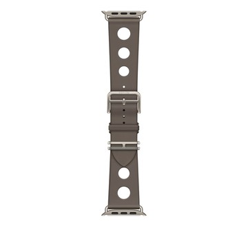 Apple Watch Hermès - 49 公釐 Gris Titane 鈦灰色 Scub’H Diving 錶帶