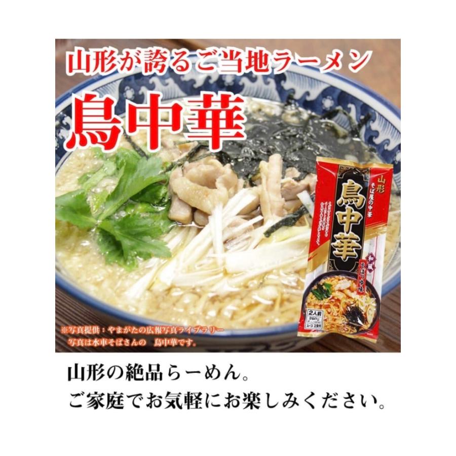 山形 鳥中華 インスタント ラーメン そばつゆ味 2食入り ??1袋 即席麺 袋麺 らーめん マツコの知らない世界