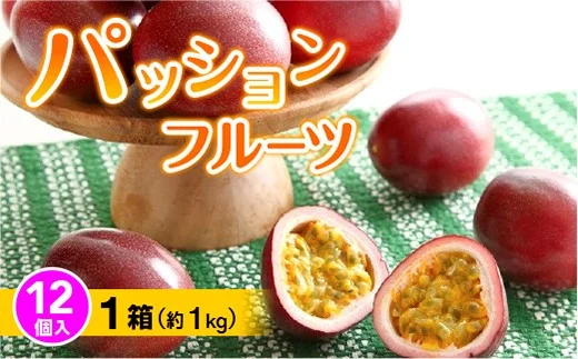 パッションフルーツ  12個入り×１箱(約１kg)