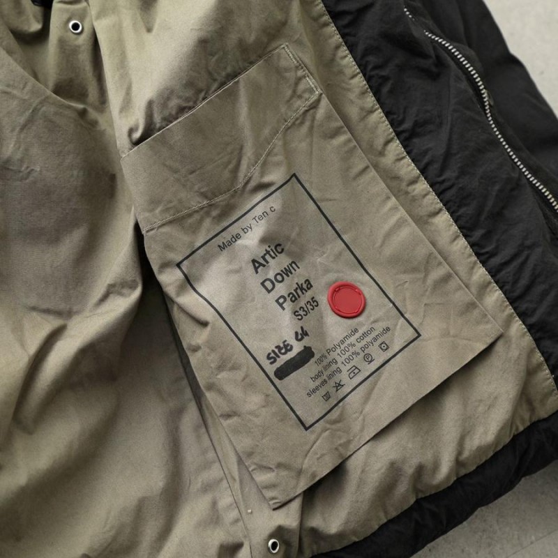 Ten c テンシー ダウンジャケット ARTIC DOWN PARKA 17CTCUC03075