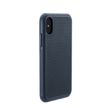 Just Mobile Quattro Air iPhone X/Xs 坦克防摔氣墊殼-深夜藍