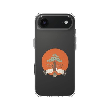 iPhone Air Clear Case（相機按鈕） 透明 - The British Library - 雙鶴