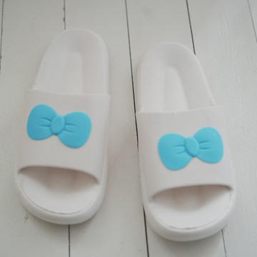 踩屎感拖鞋 啾啾蝴蝶結室內拖鞋 療癒系  可愛又療癒的踩屎感拖鞋