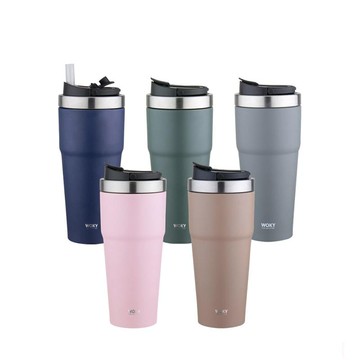 【預購】瓷王手提激凍杯750ML(5色可選) 夜幕綠