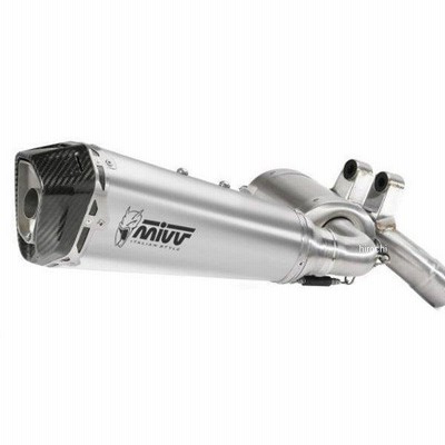 B.038.LDRX Mivv ミヴ スリップオンマフラー RACE 20年-21年 BMW F900R ステンレス JP店