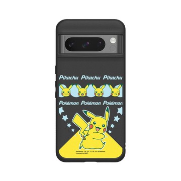 Pixel 8 Pro SolidSuit 黑 - 寶可夢 Pokemon - 多彩系列-皮卡丘