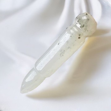 【考試順利】飄花翡翠文昌筆項鍊 | 天然緬甸玉A貨翡翠 | 送禮